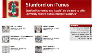 Stanford on iTunes