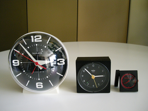 mcm clocks 2 by smallritual on Flickr