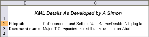 Local KML File Path