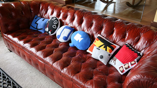 'Icon Pillow Collection' by Throwboy on Flickr